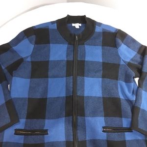 The Tog Shop Women Plaid Jacket Extra Large